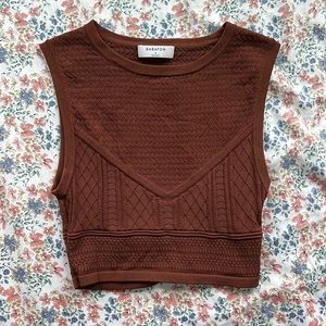 Aritzia Babaton Pointelle Tank - size S